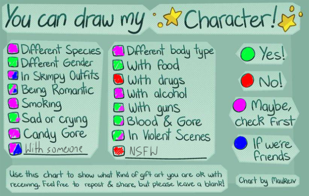 You Can Draw My Oc!