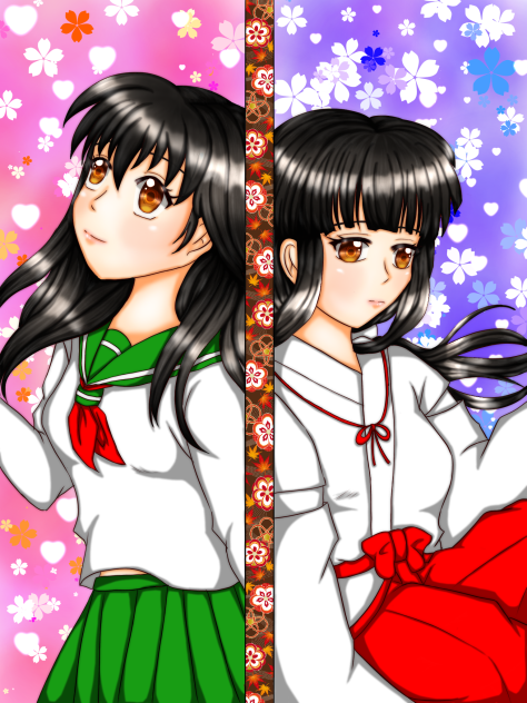 かごめ&桔梗