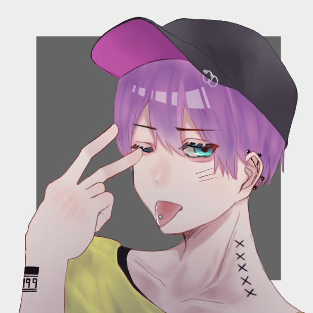 派手な子