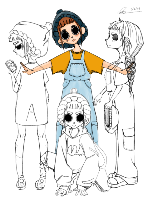 Character design - ibisPaint