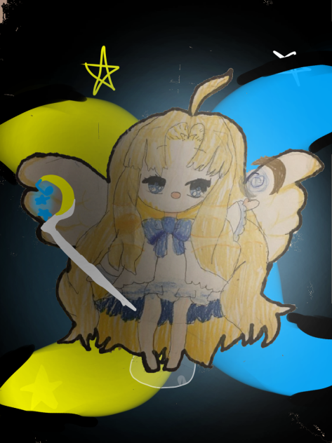 Angel of the night 🌌🌠