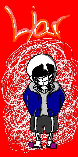 Murder!Sans was caught too early…