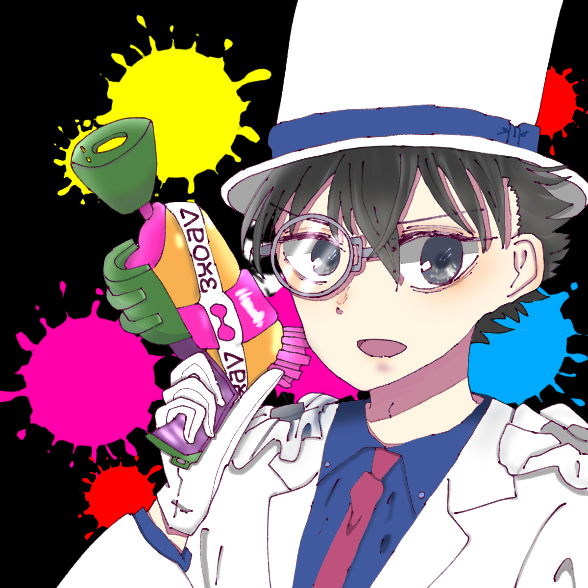 コタローは1人暮らし×怪盗キッド ハロウィン 特典：イラストカード R7-202 コタローは1人暮らし×怪盗キッド ハロウィン 特典：イラスト