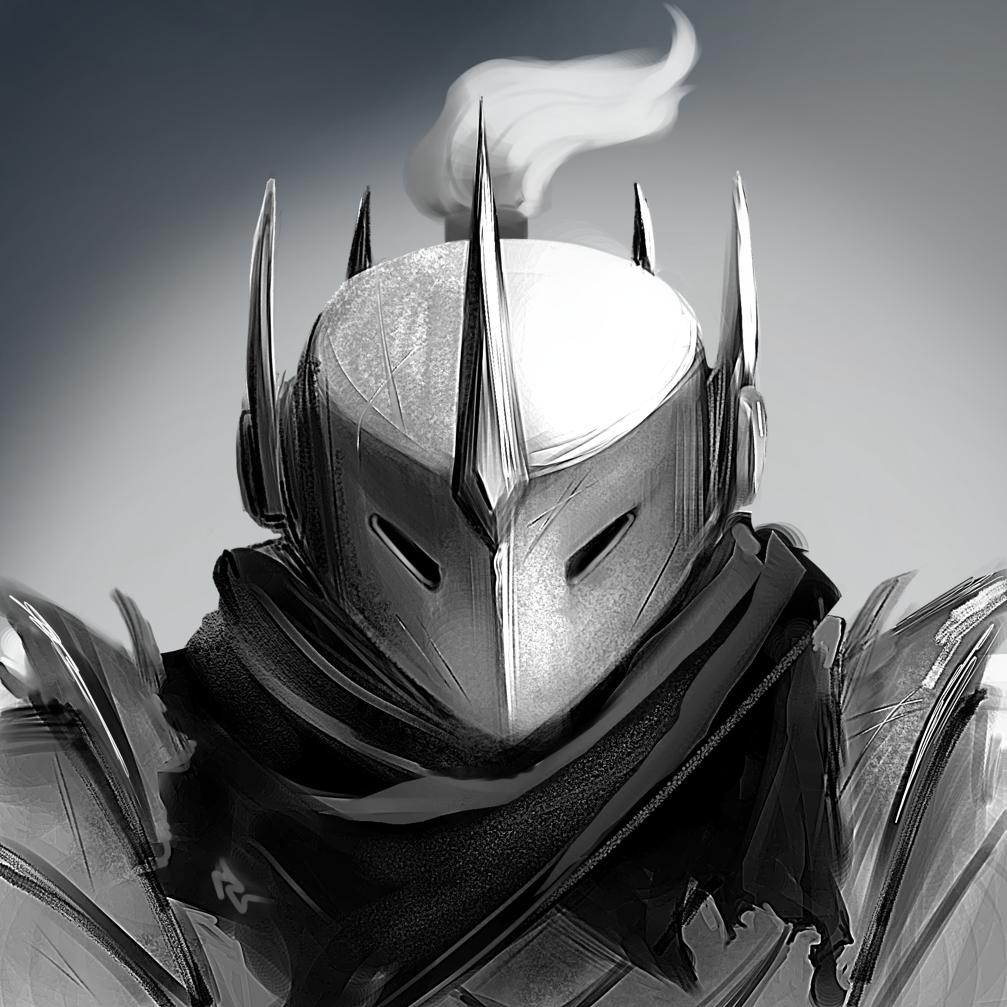 Armor render practice - ibisPaint