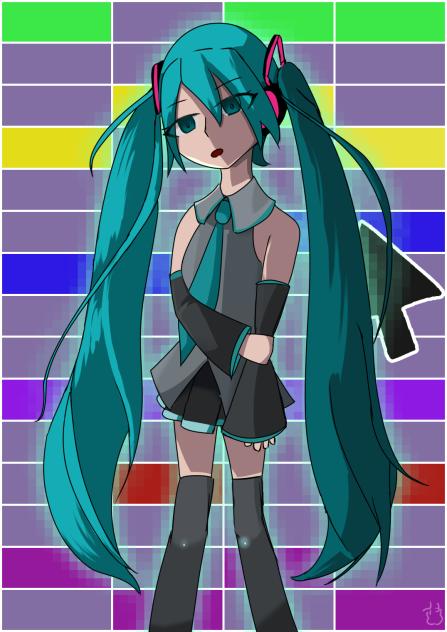 初音、ミク？