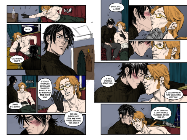 Fan colored page of Bang! Bang! BOOM!