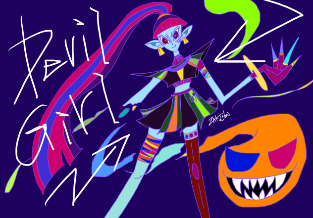 Devil Girl no.1 - ibisPaint