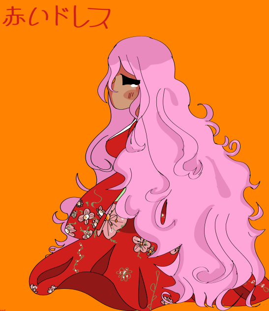 red dress 🔴 - ibisPaint