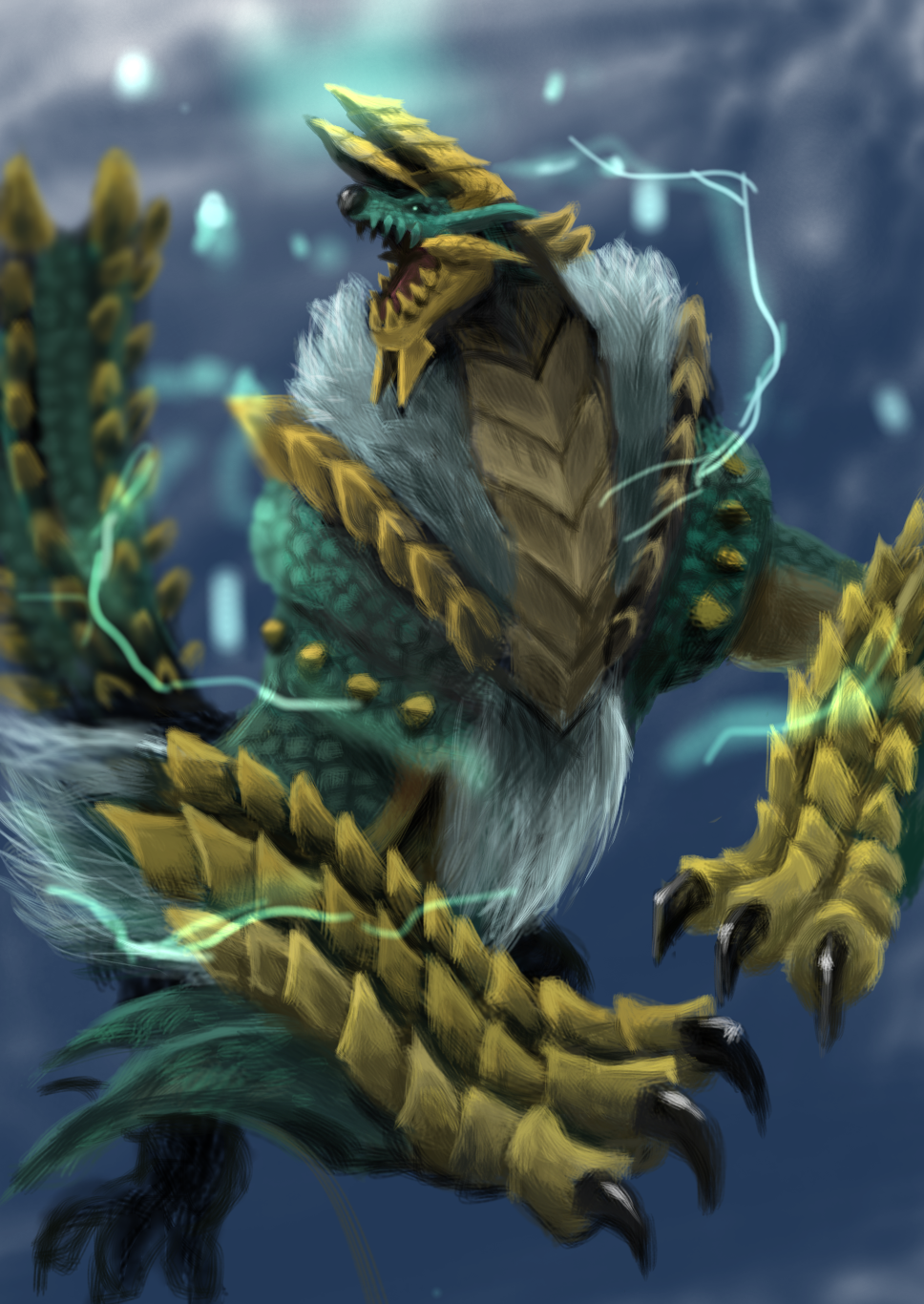 ジンオウガ Ibispaint