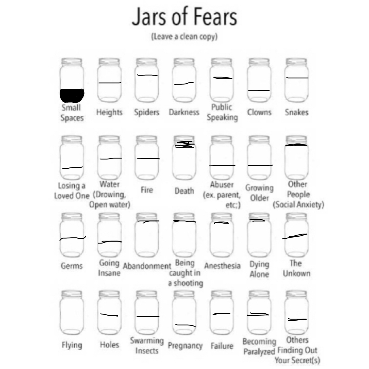 Jars of Fears (from my sister) ibisPaint