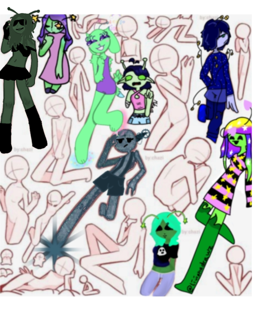 alien collab - ibisPaint
