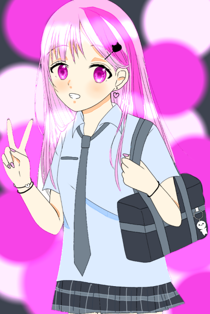 ねず美ちゃんの線画塗らせてもらいました！