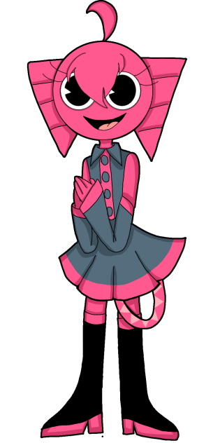 Magenta [RAINBOW FRIENDS OC] Cattoon ver