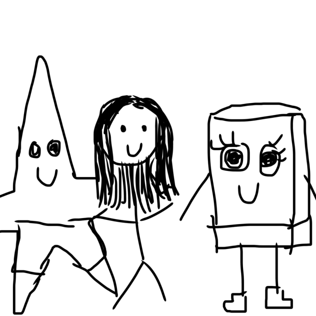 Julianna Devita and SpongeBob