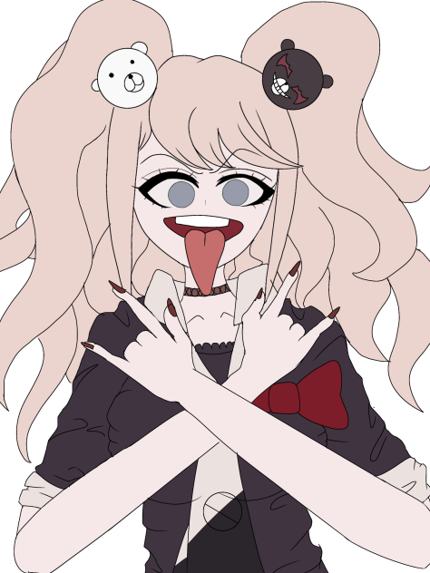 Junko Enoshima 江ノ島 盾子 coloring 彩色