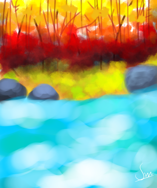 A beautiful view🥀 - ibisPaint