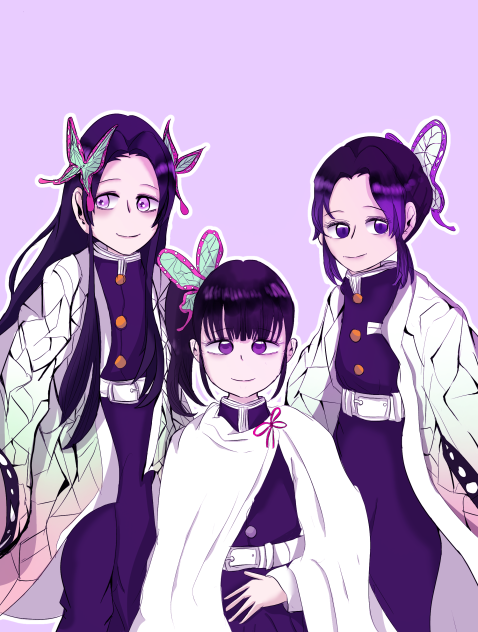 귀멸의 칼날 3자매