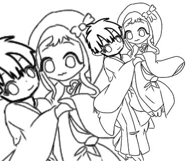 花子くんと寧々ちゃんの、晴れ姿♥