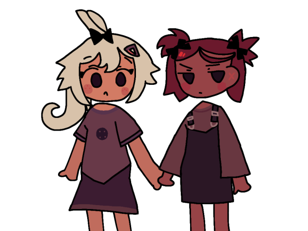 Oliver & Alice as kids.