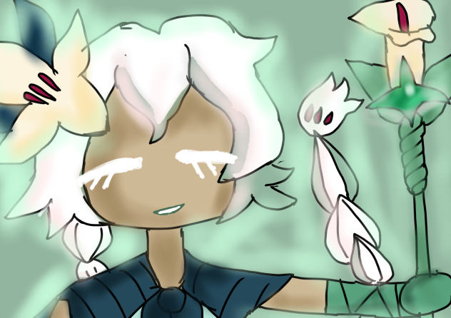 Cookie run white lily
