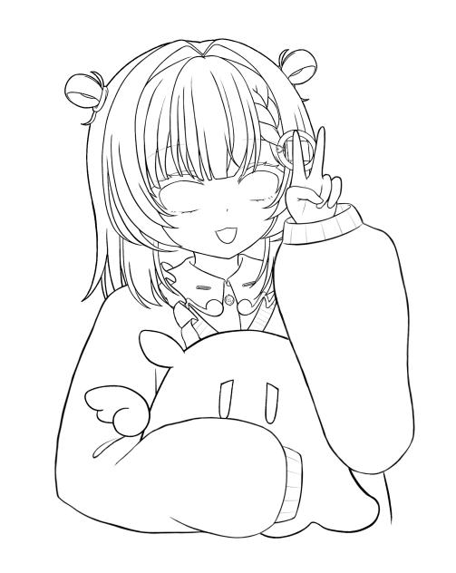 ぴす！線画