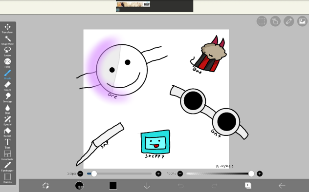 Muffinheads breaking the 4th wall - ibisPaint