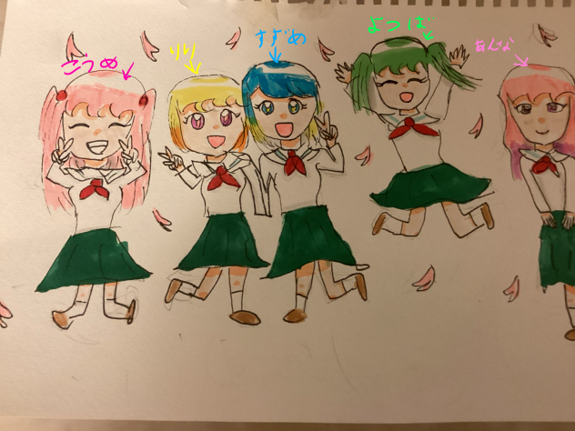 おはやぎさんへ　オリキャラ