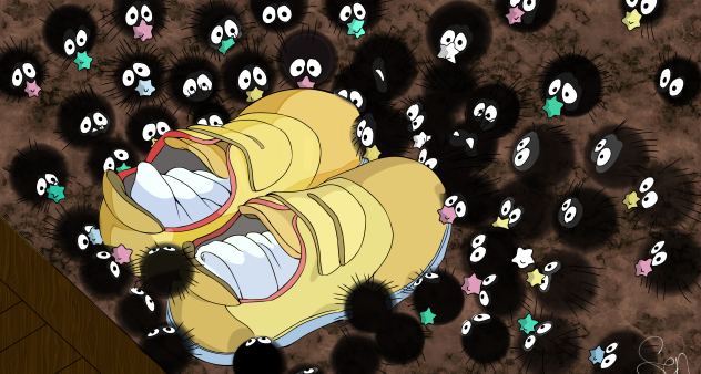 soot balls with candy 🍬