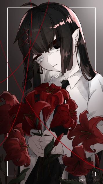 赤ユリ