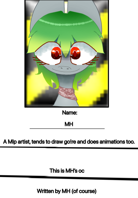 Meet my OC