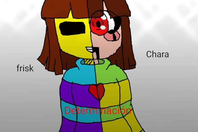 Chara and Frisk - ibisPaint