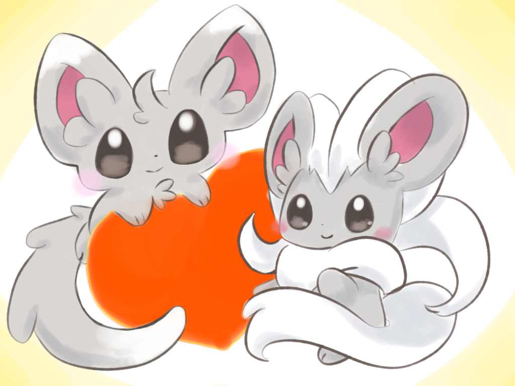 チラーミィとチラチーノ！ - ibisPaint