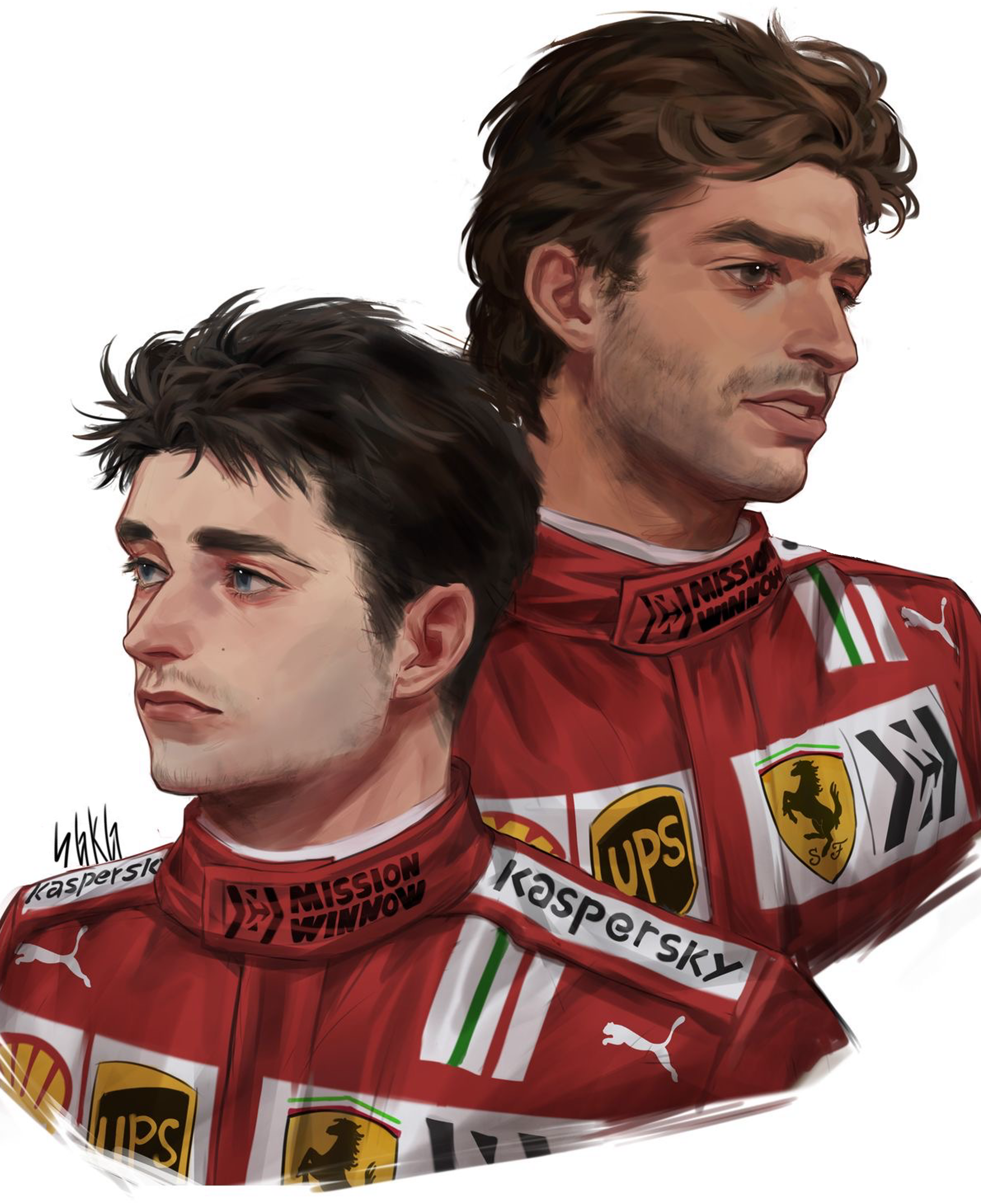 Ferrari (fix) - ibisPaint