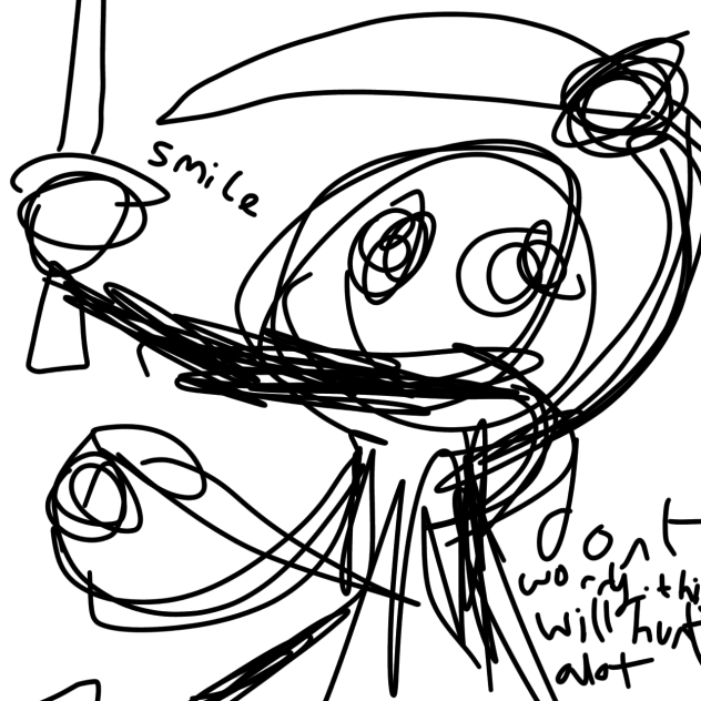 threatening doodle thingy