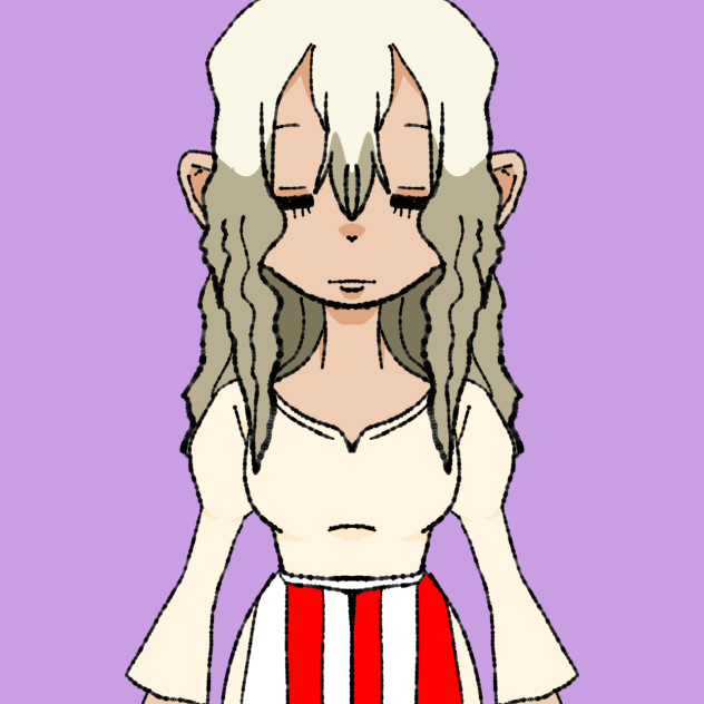 ムーミンママを擬人化してみた