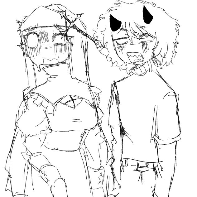 Sarvente and her non canon son
