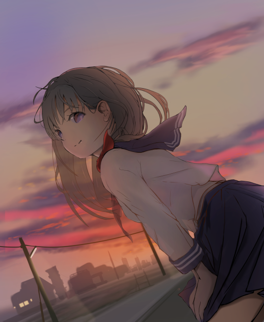 Wind of the sunset