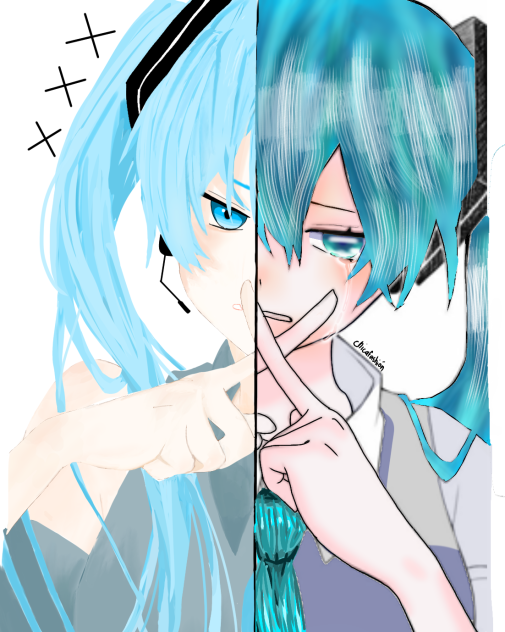 259 collage hatsune miku✅️
