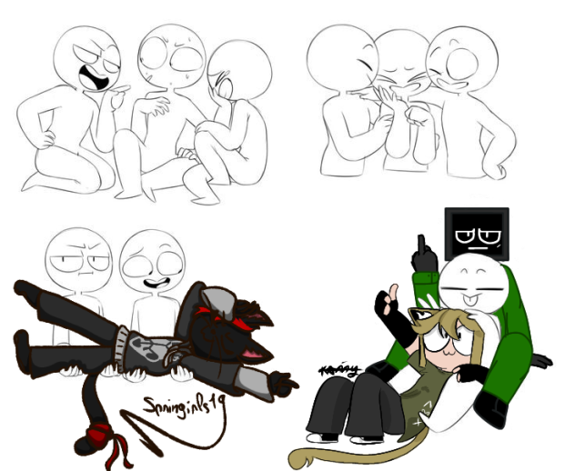 types of friend collab