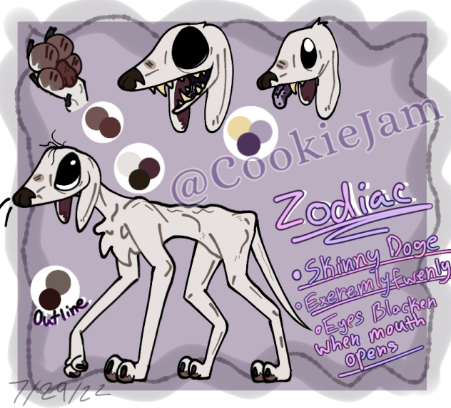 Zodiac Ref Sheet ♡