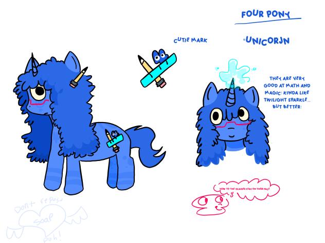 Four pony - mlp