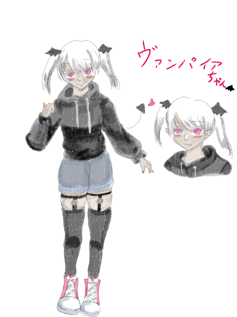 ヴァンパイアちゃんの設定！