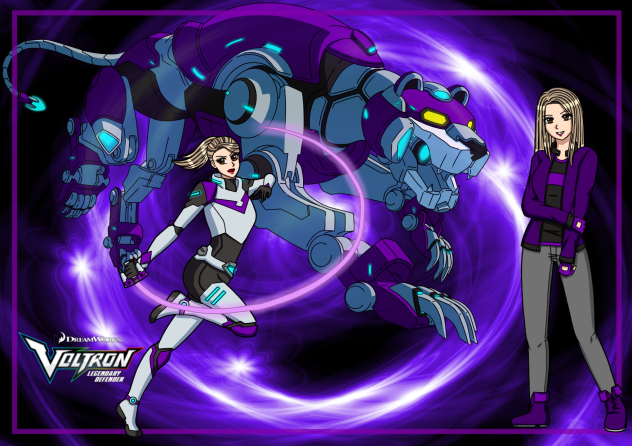 The Purple Paladin [Speedpaint]
