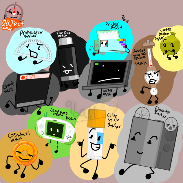 Object comic!