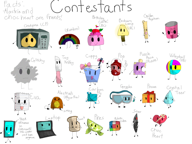 CONTESTANTS!!