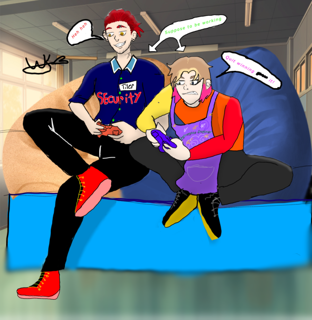 (#slacking off),#fnaf