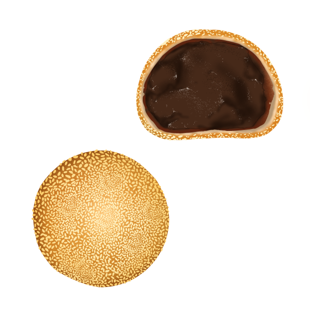 sesame balls