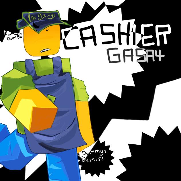 Cashier GASA4 Roblox art