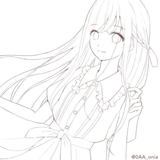 線画🎀