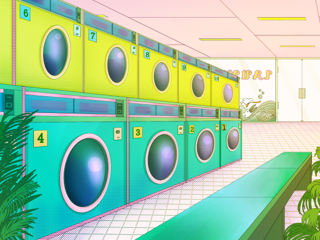 IBM2407 laundromat c